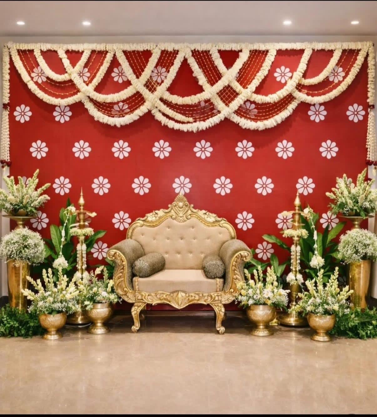 Half Saree/Dothi Ceremony Decor