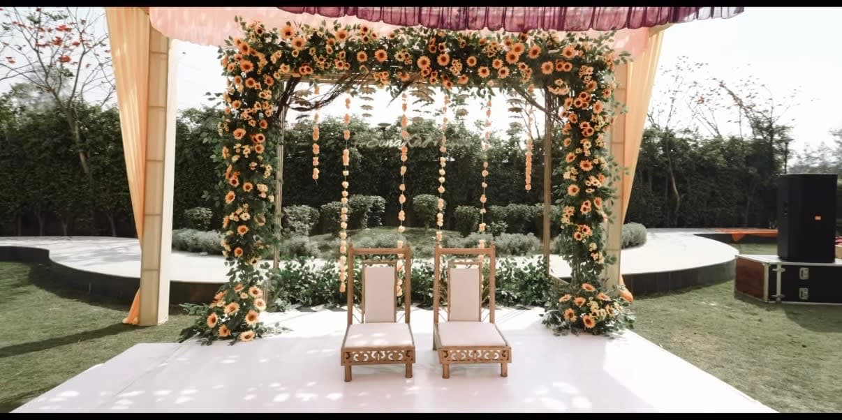 Haldi decoration