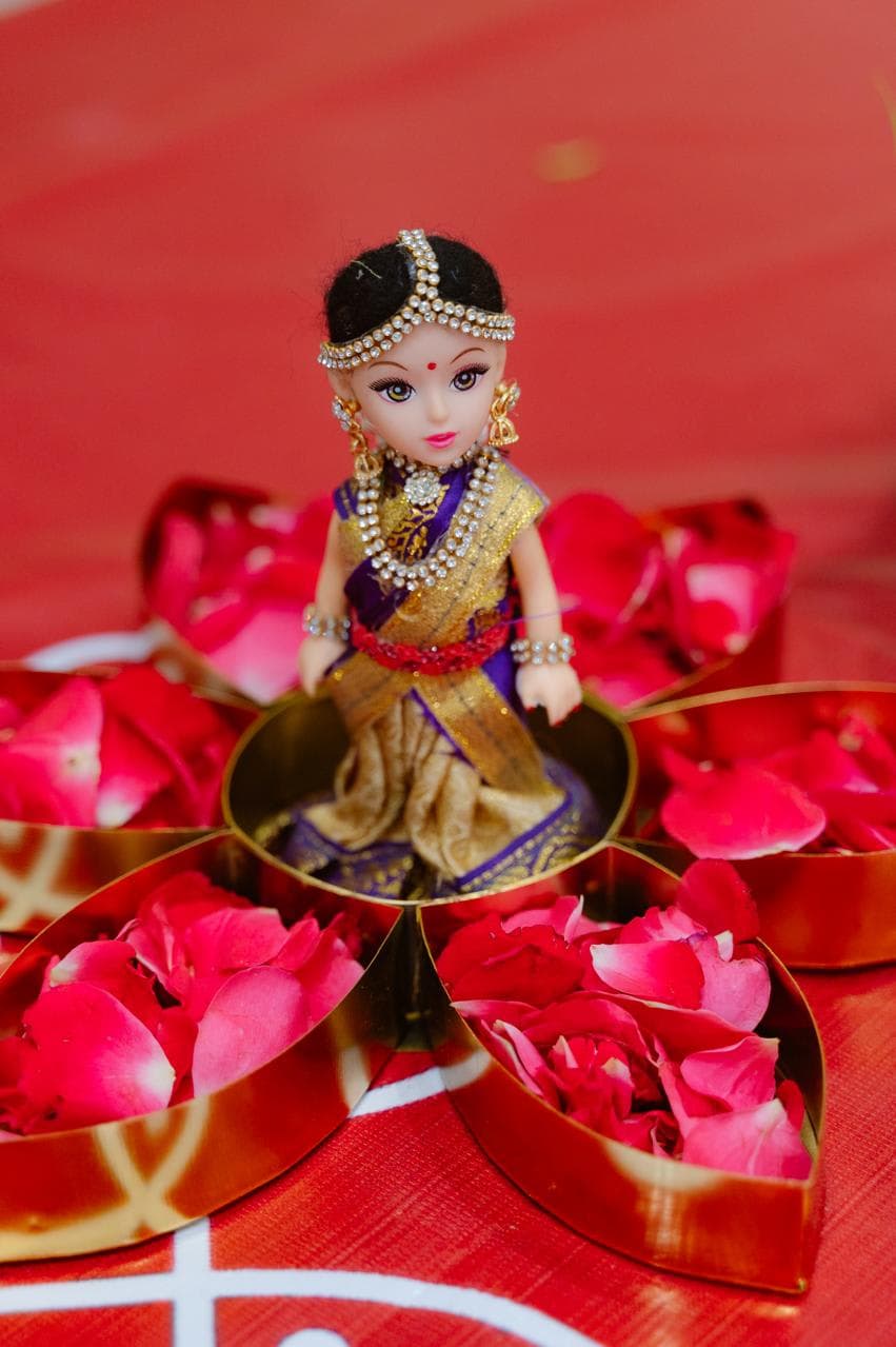 Doll decor, Plate decor