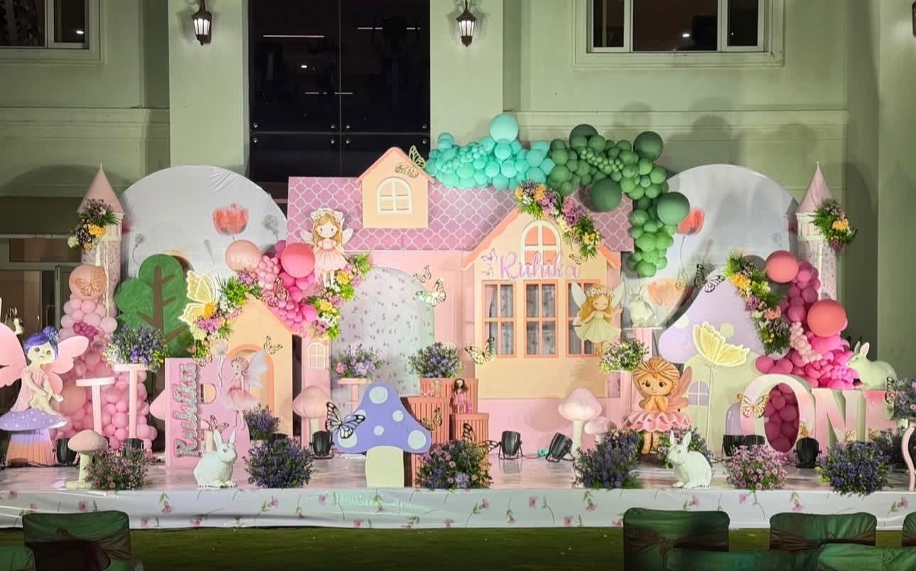 Fairy Garden Birthday Theme Decoration — photo 1