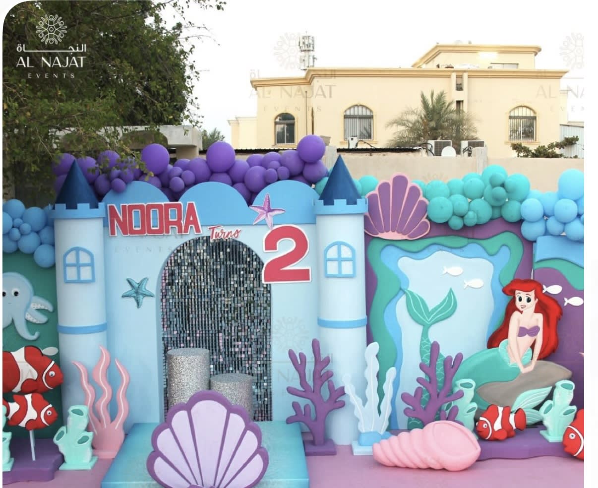 Under the Sea birthday Balloon decor — photo 1