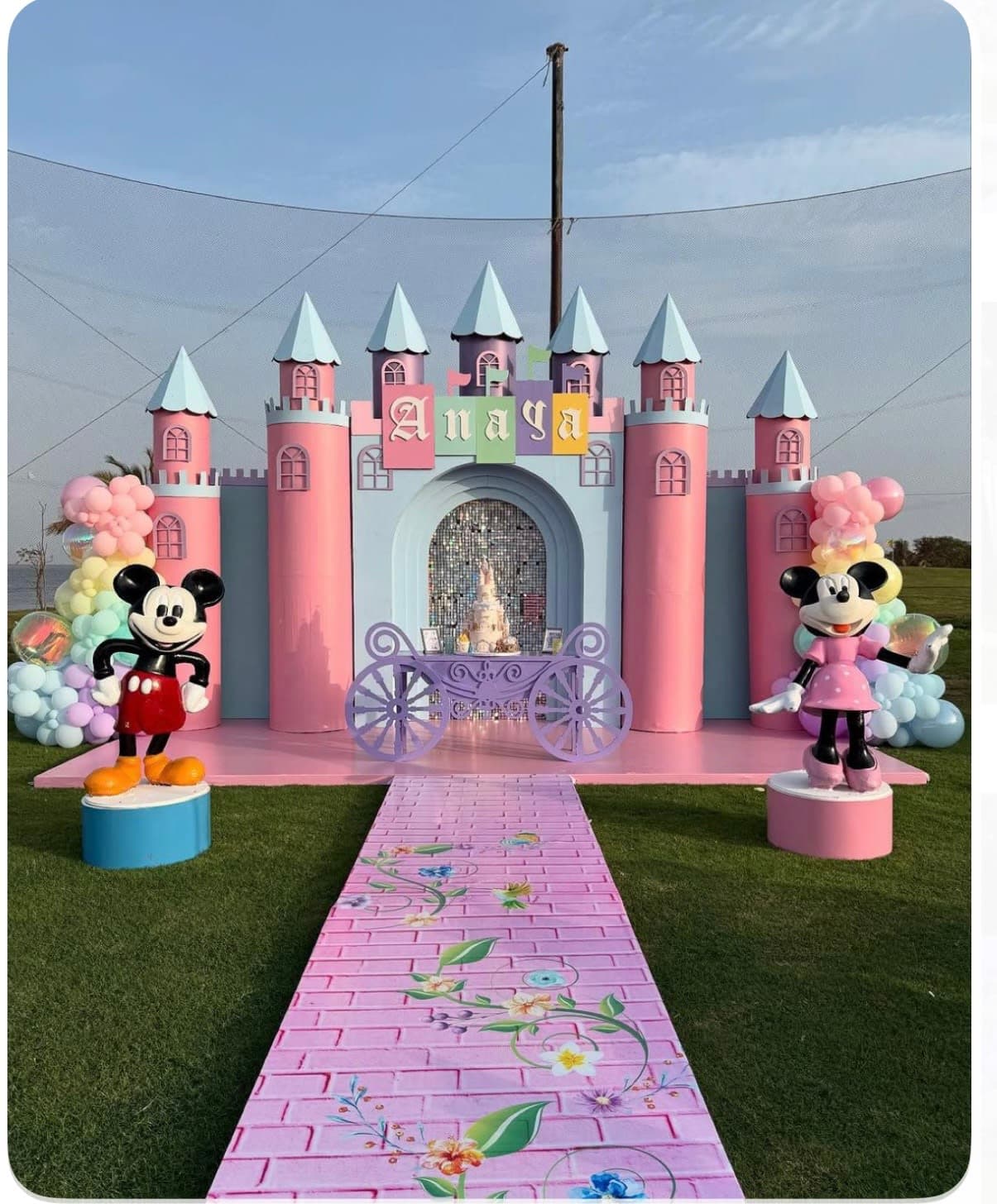 Disney Palace Theme Birthday Decoration