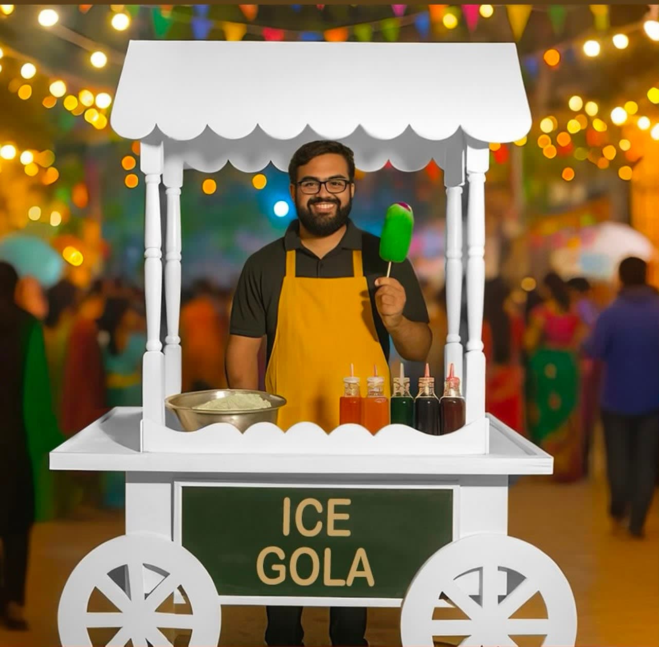 Ice Gola Cart Rental for Kids Birthday Parties & Events