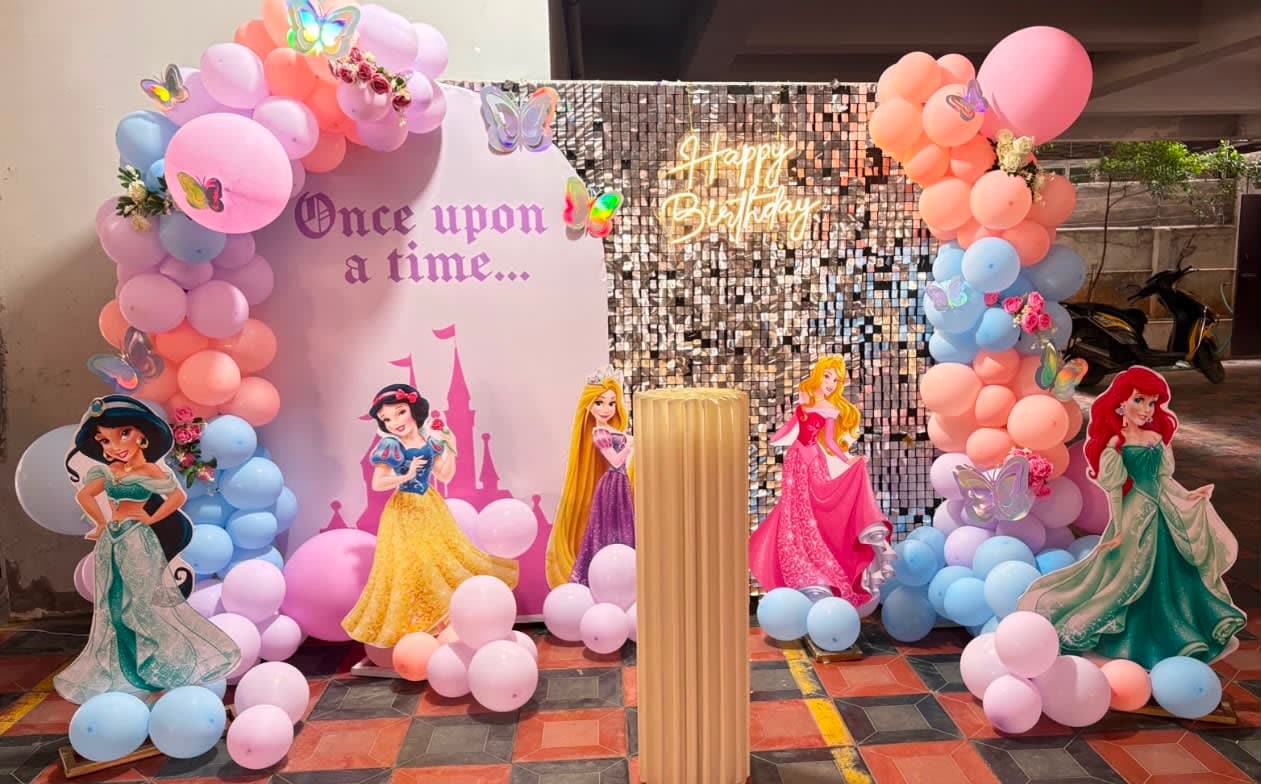 Princess Birthday Decoration | Disney Princess Balloon Decor — photo 1