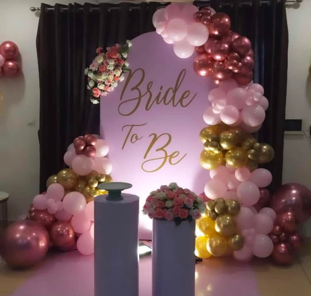 Simple Surprise Balloon Decor | Elegant Birthday Decoration — photo 1