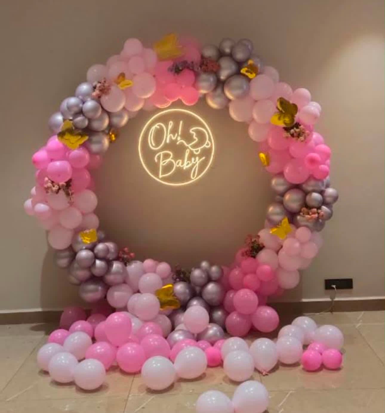 Simple Balloon Decor | Elegant & Beautiful Party Decoration